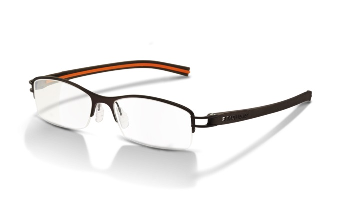  clear lens / brown orange