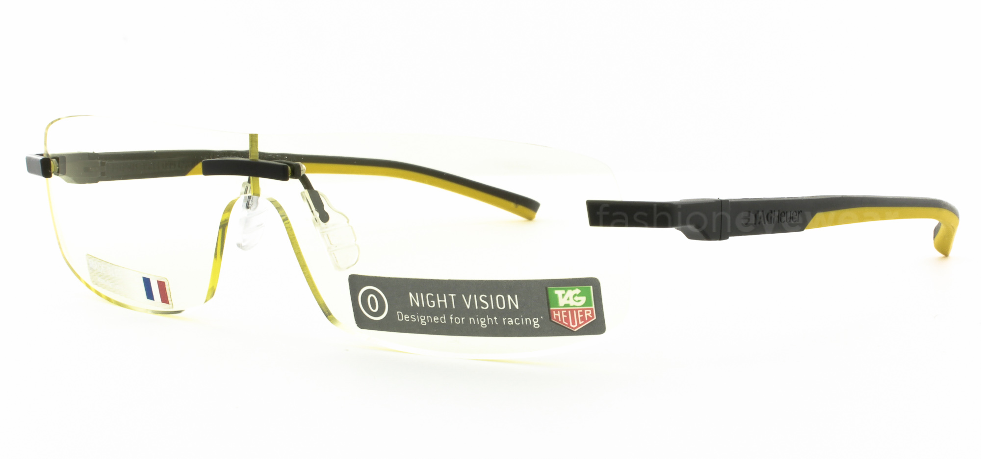  clear/ black polished night vision