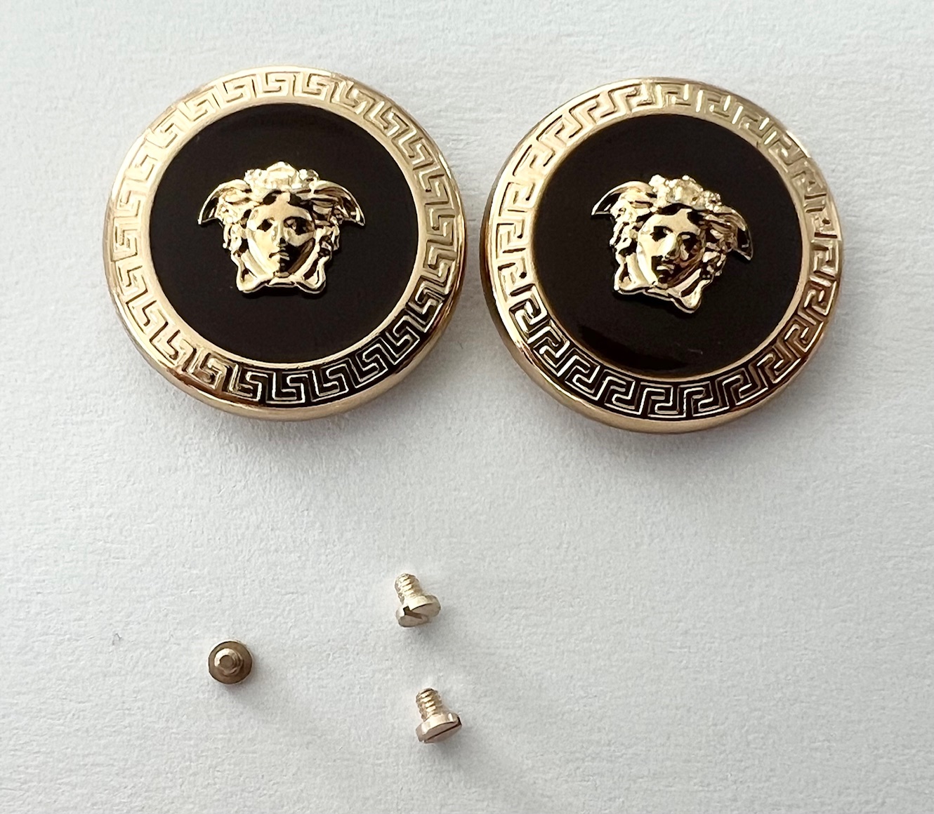 VERSACE 4409 4408 TEMPLE TRIM BRN