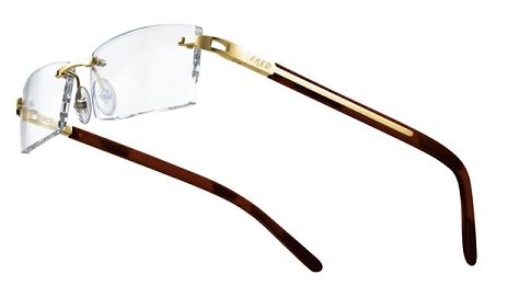  clear/champagne gold tortoise acetate