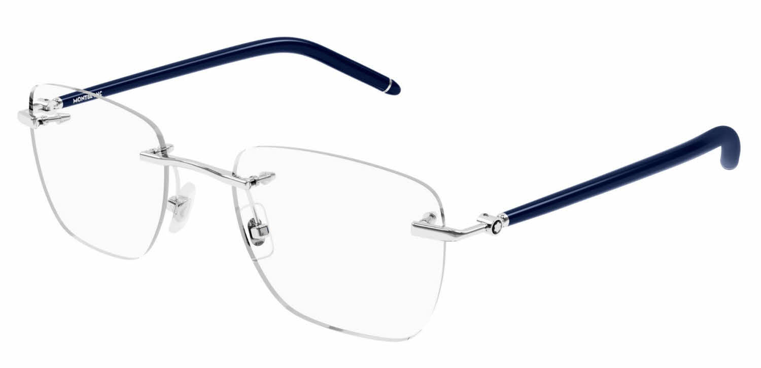  clear lens/silver blue