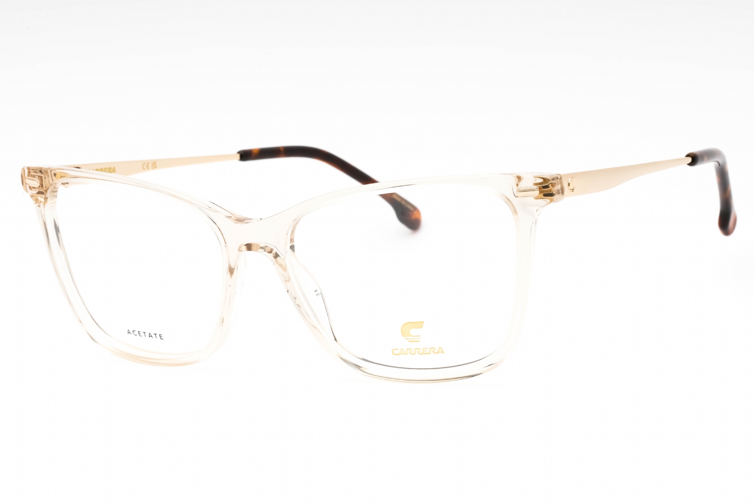 clear demo lens/beige