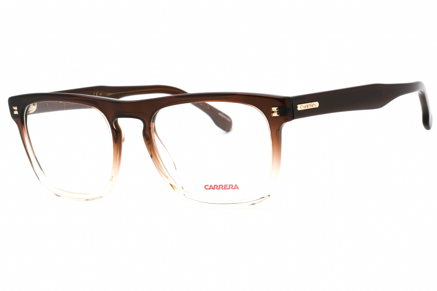  clear demo lens/brown shaded beige