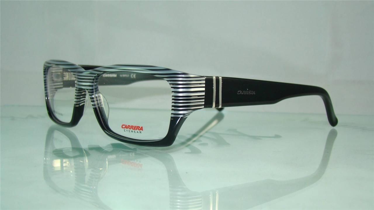  clear/black striped