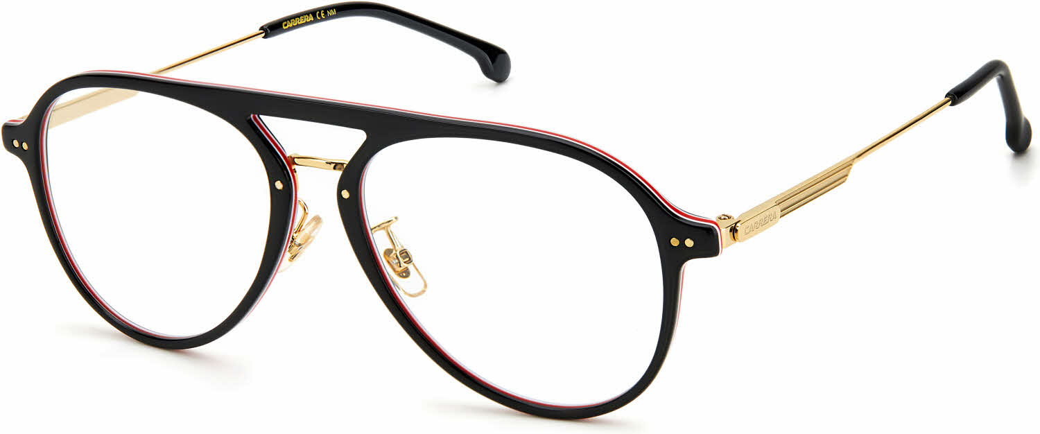  clear lens/black red gold