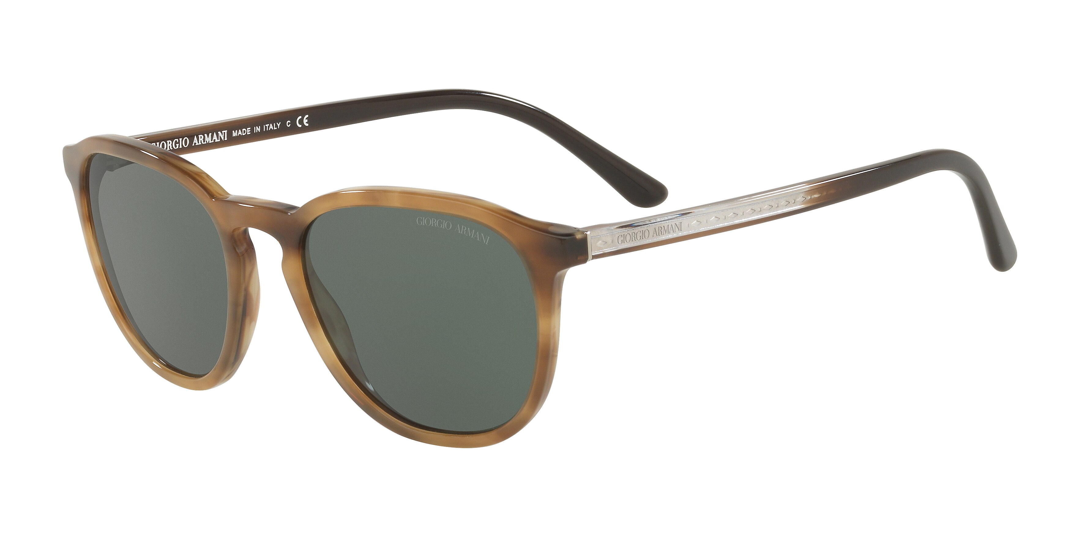  green/striped brown