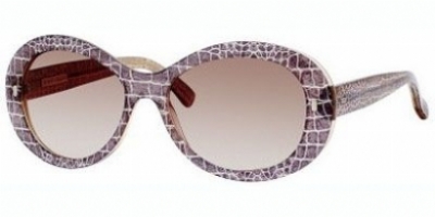  croc honey/brown gradient lens