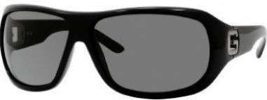  as shown/shiny black gray lens