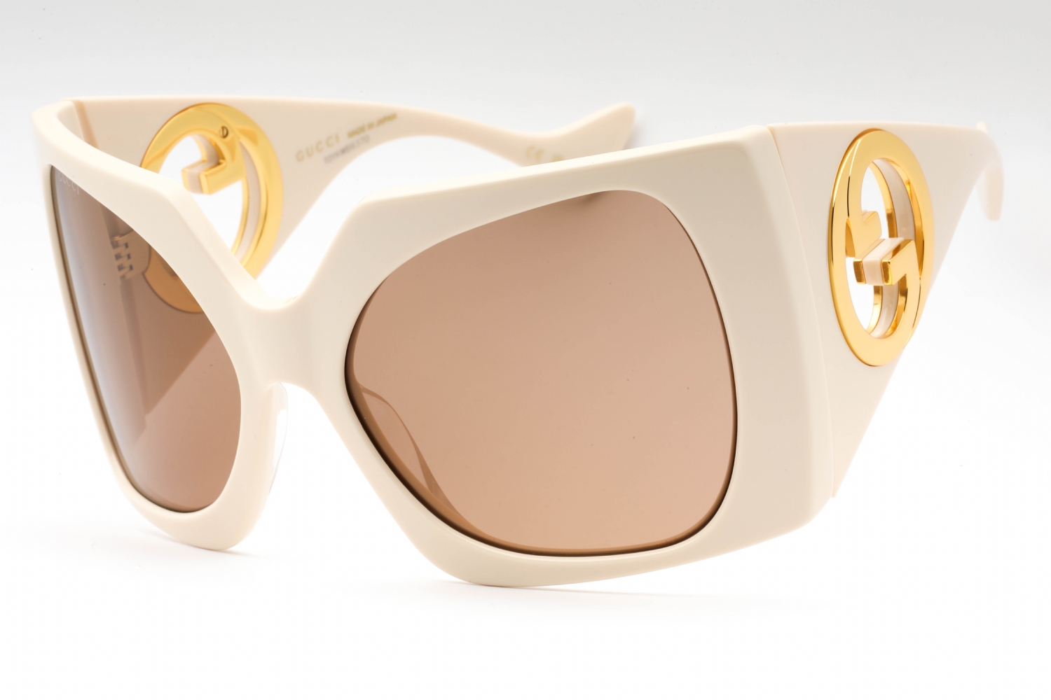  brown/ivory white
