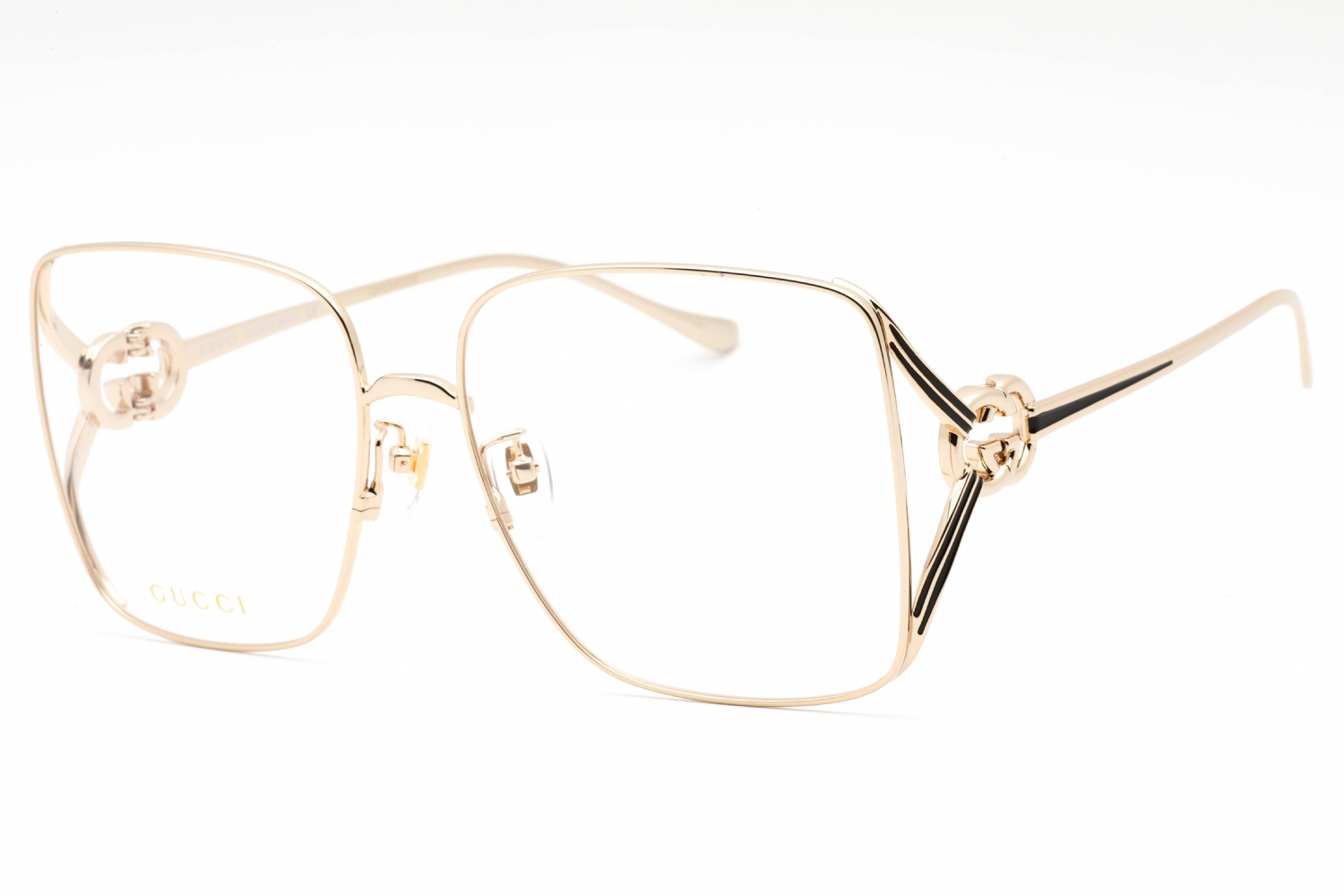  transparent/gold gold