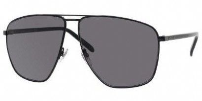  semi matte black/ smoke polarized