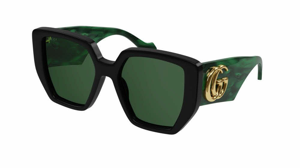  dark green lens/shiny black