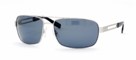  matte silver/ gray polarized