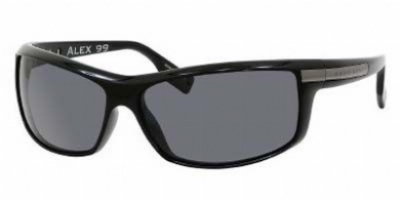  shiny black/ smoke polarized