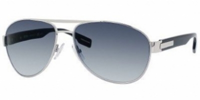  palladium/dark blue gradient lens