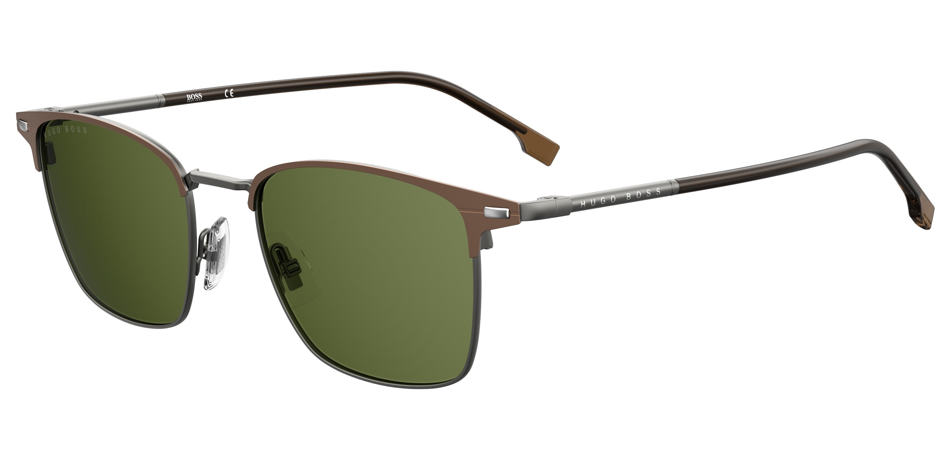  green polarized/matte brown