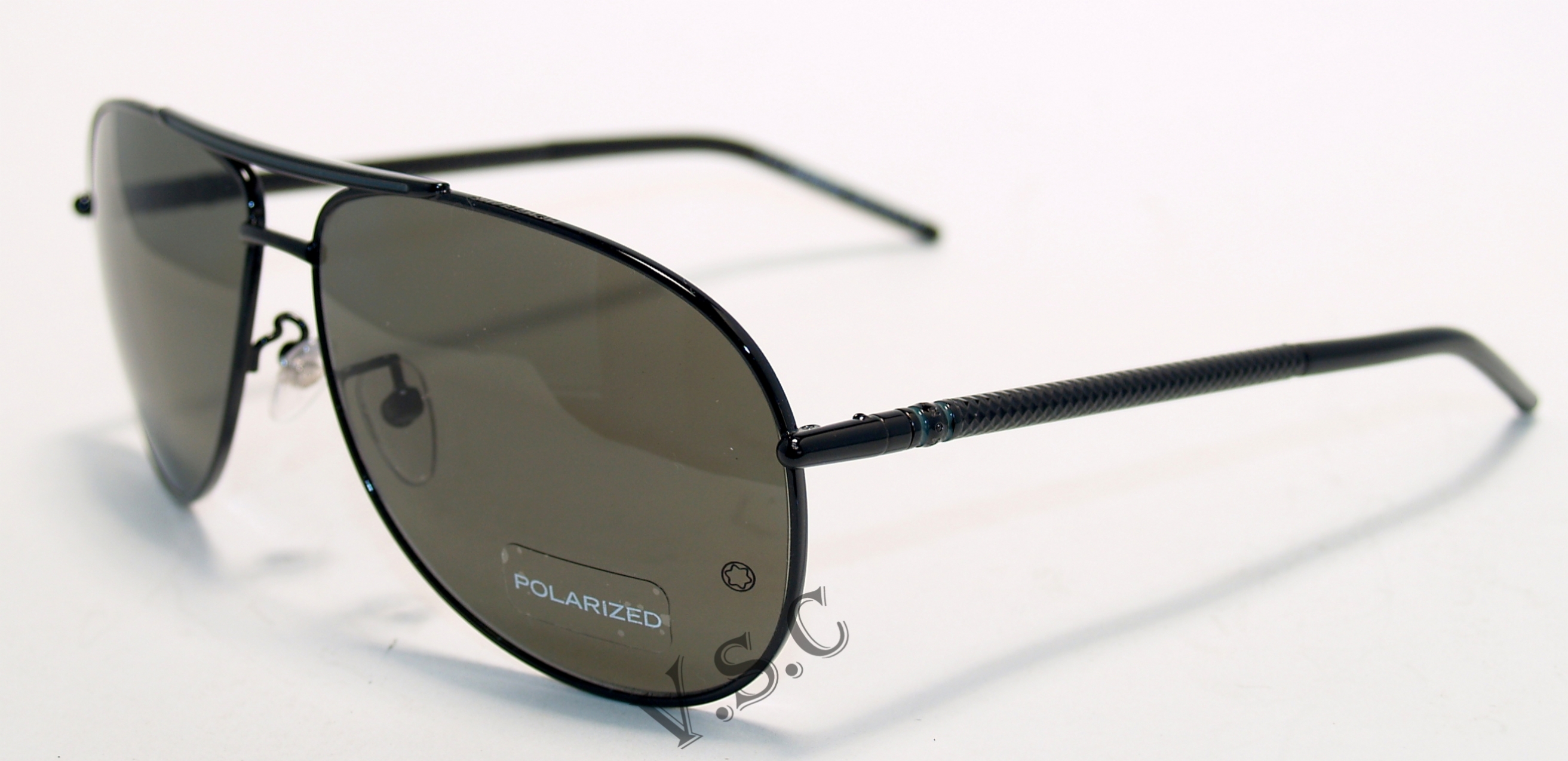  green polarized/shiny black