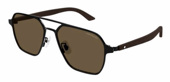  brown lens/black