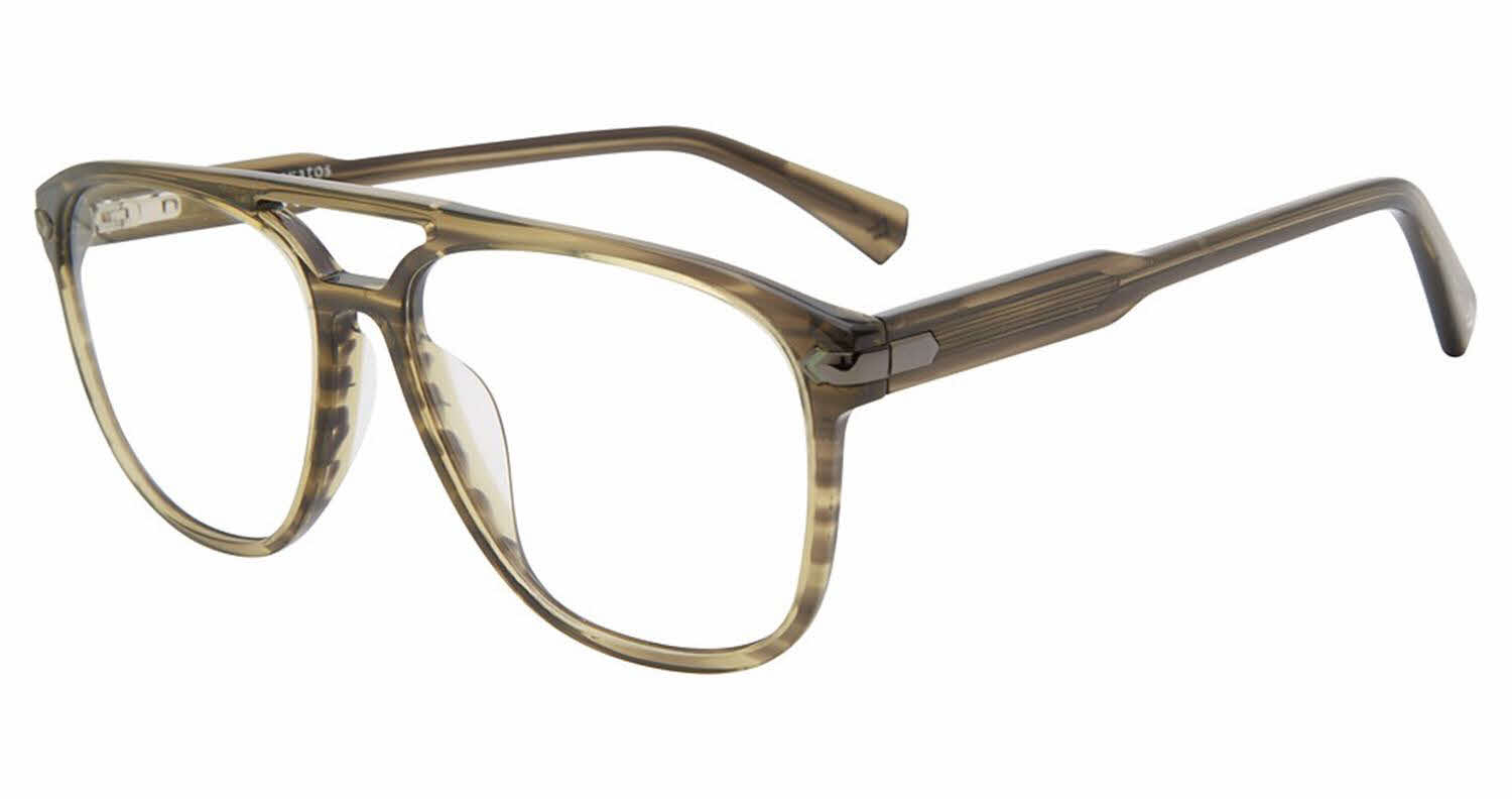  clear lens/olive horn