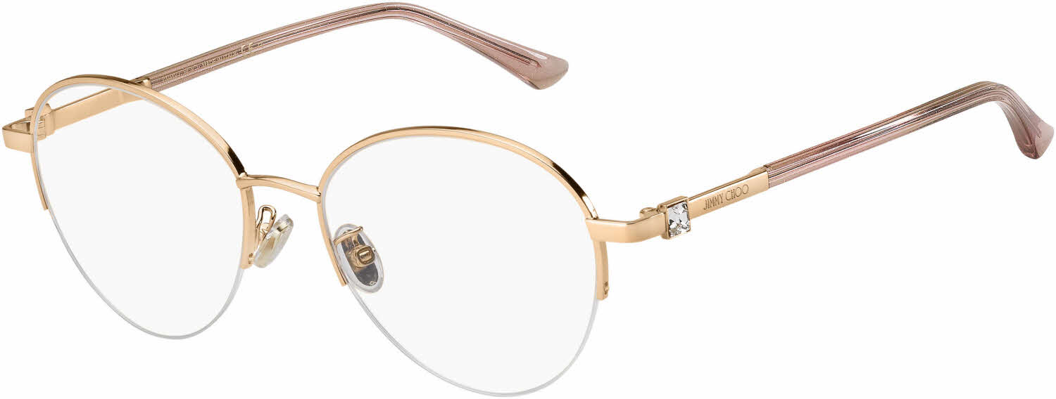  clear lens/gold nude