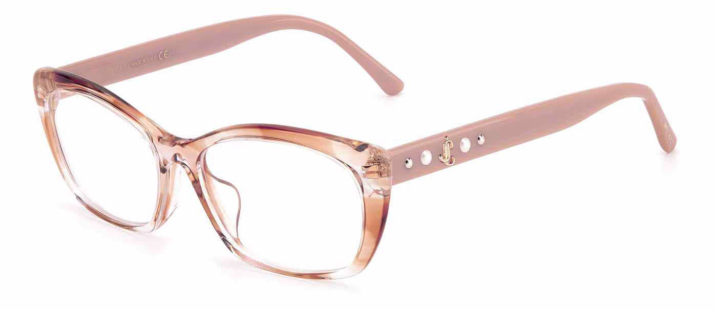  clear lens/striped pink