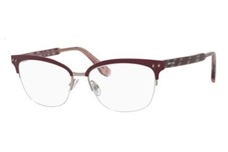  clear/burgundy