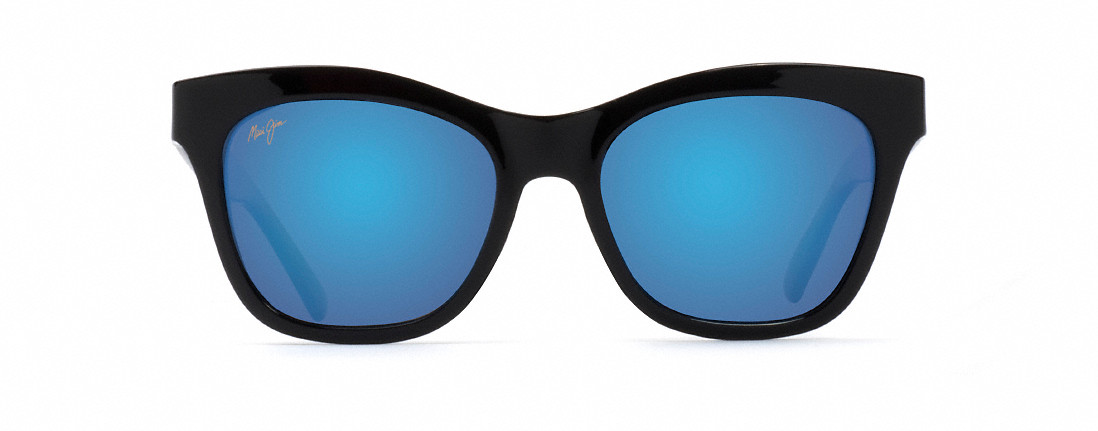  blue hawaii blue mirror coating provides a stylish new look./gloss black