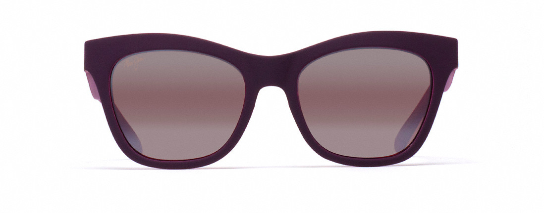  maui rose subtle rose tone is the most comfortable on the eyes./mauve matte rubber