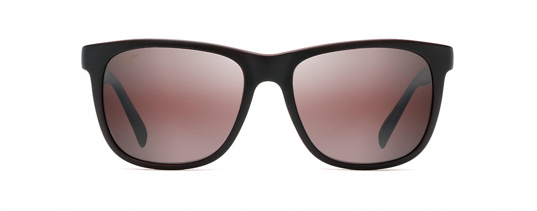  maui rose subtle rose tone is the most comfortable on the eyes./matte black / red