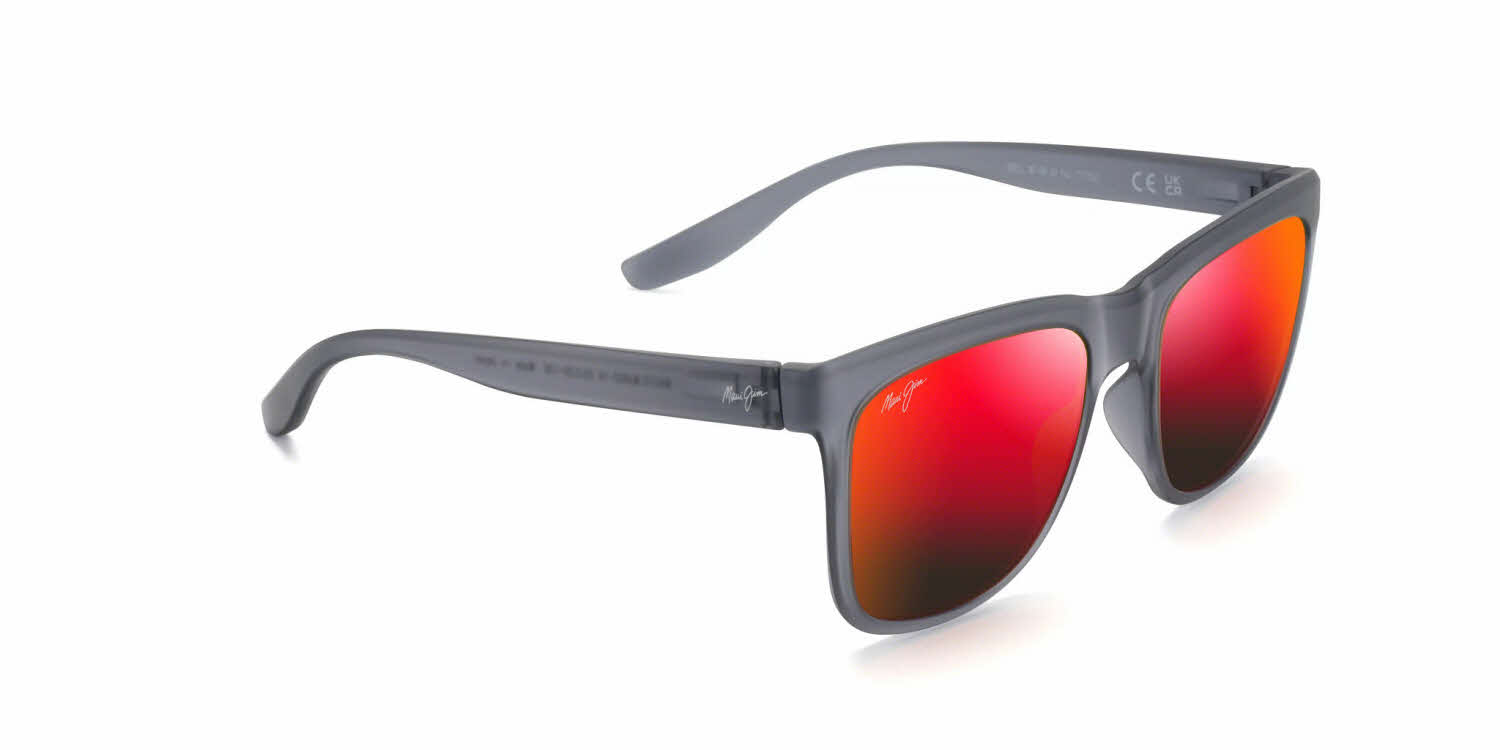  hawaii lava mirror polarizedplus2 lens/translucent matte grey