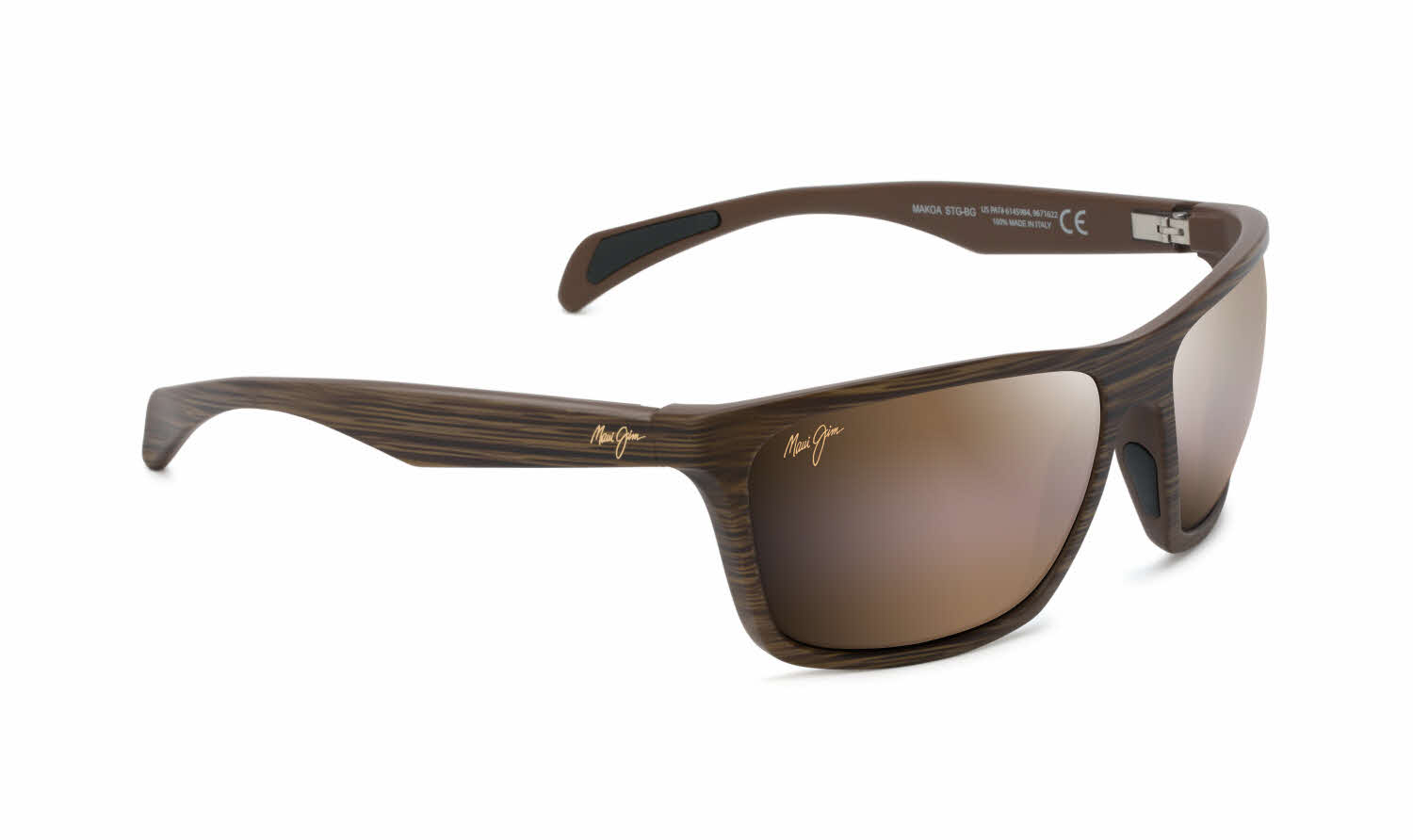  hcl bronze polarizedplus2 lens/matte brown woodgrain