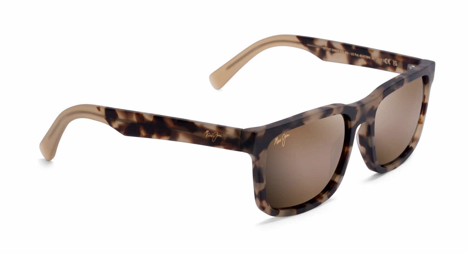  hcl bronze polarizedplus2 lens/matte havana tortoise with tan tips