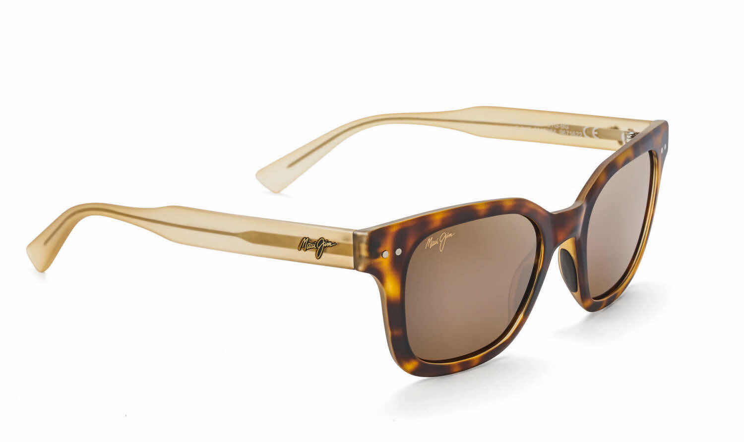  hcl bronze polarizedplus2 lens/matte tortoise with matte trans tan temples
