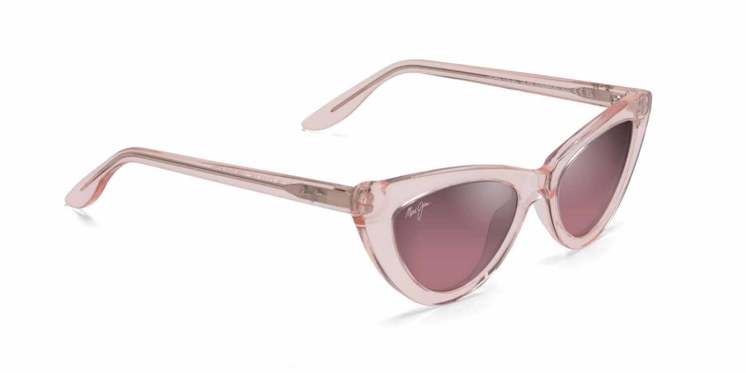  maui rose mauigradient polarizedplus2 lens/translucent light pink