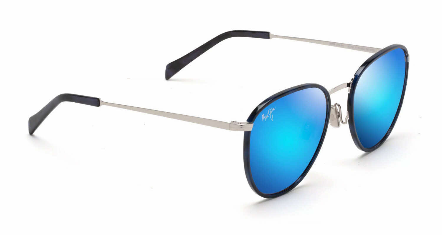  blue hawaii mirror polarizedplus2 lens/navy with silver