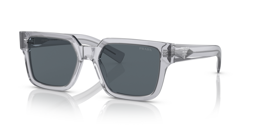  blue/transparent grey