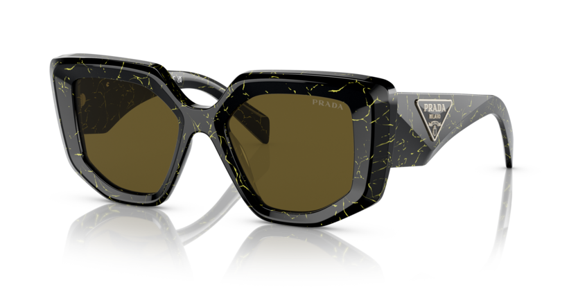  dark brown/black/yellow marble