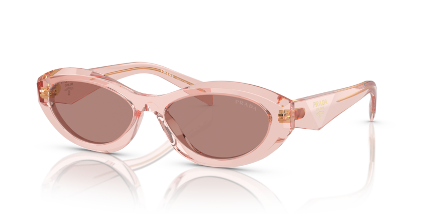  light brown/transparent peach