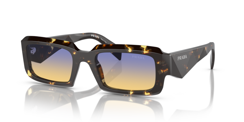  clear fifty yellow/dark blue/black malt tortoise