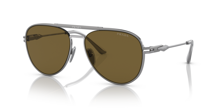  dark brown/matte gunmetal/shiny