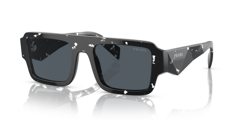  dark grey/tortoise black crystal