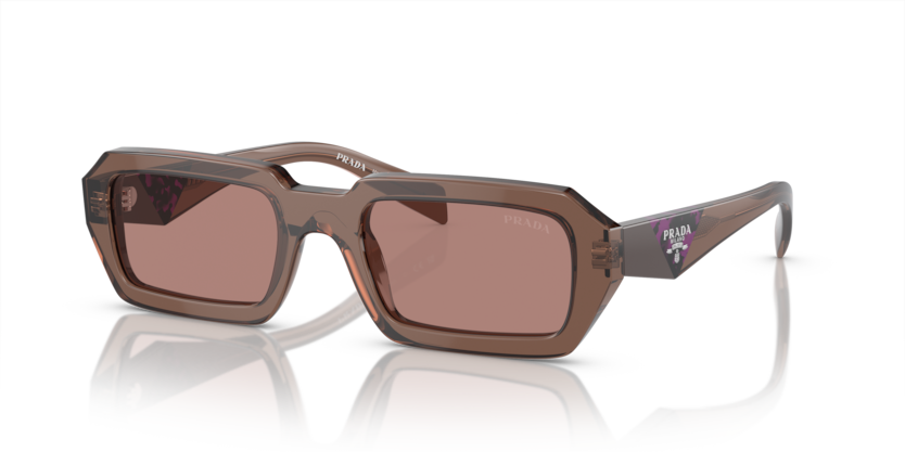  light brown/brown transparent