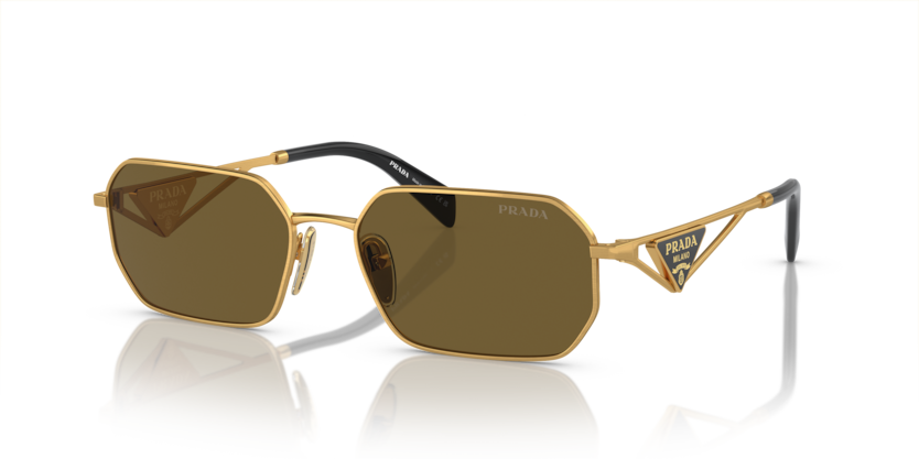  dark brown/matte gold