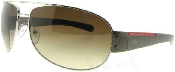  brown polarized/silver stone