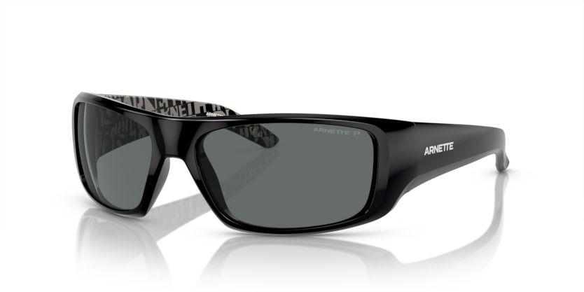  polarized dark grey/shiny black