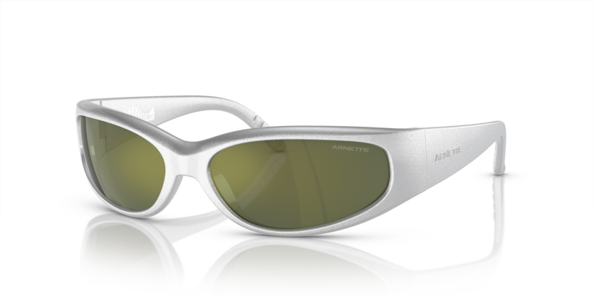  dark green mirror petrol/metallic silver