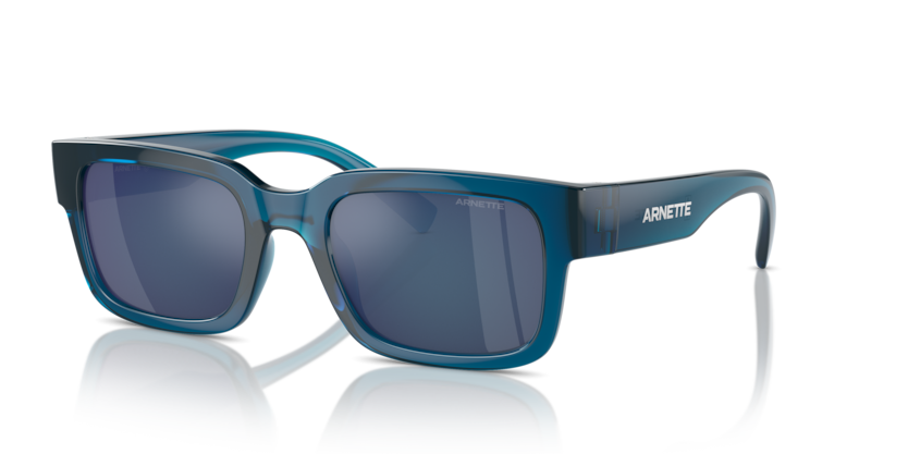  blue mirror/transparent blue