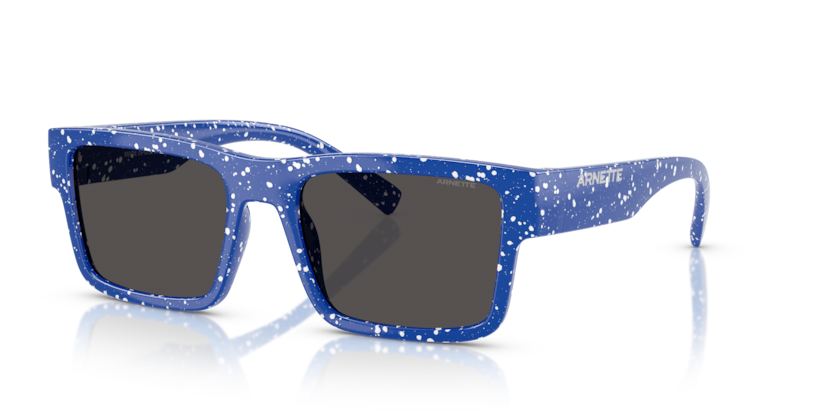  dark grey/royal blue/white splatter