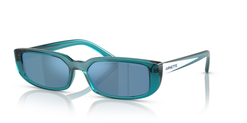  dark grey mirror water polar/transparent blue