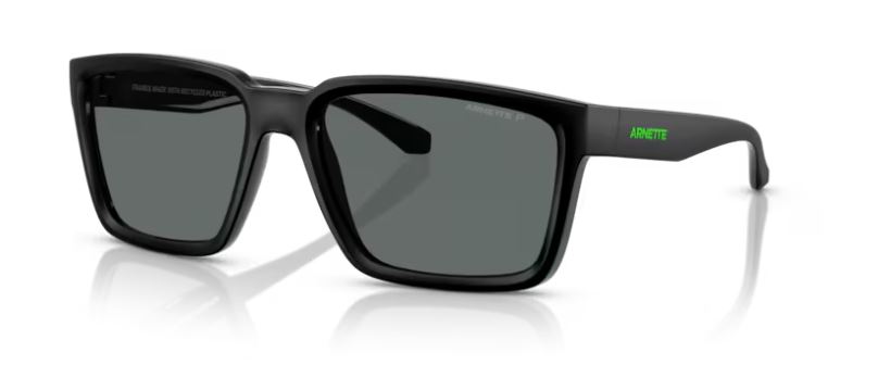  polarized grey / black matte top shiny